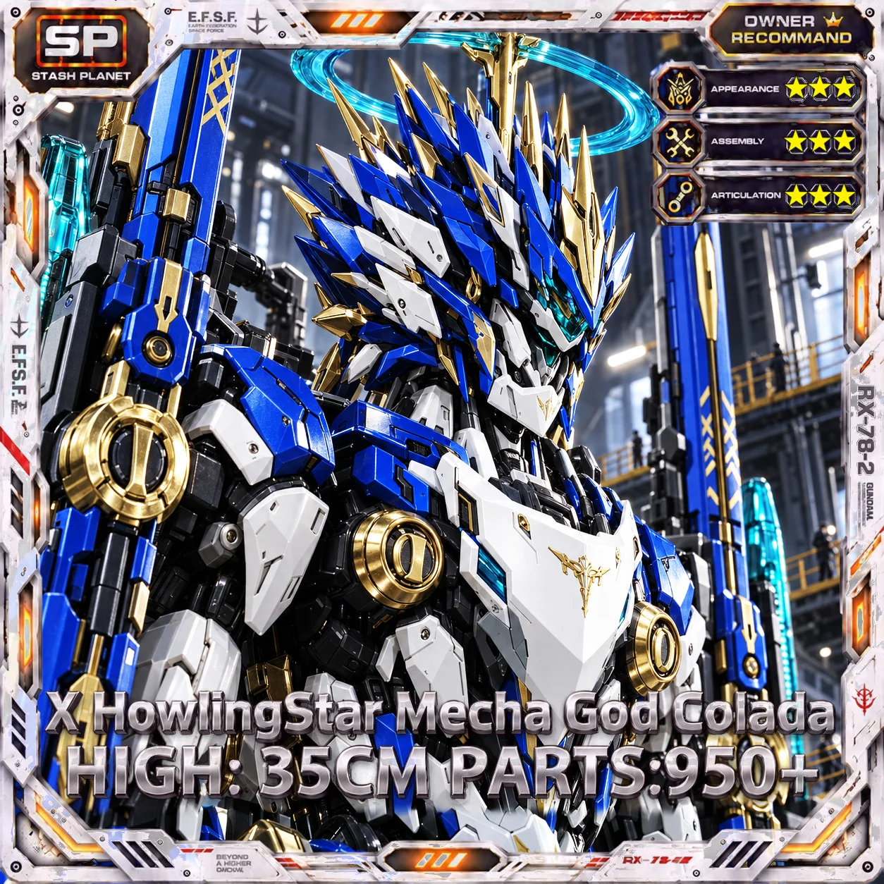 FAST SHIP/Earnestcore Craft COLADA CZ-011B CENOZOICERA BLADE/A-TYPE Assembled Movability Model Kits Toys HOWLING STAR(STASH PLAN