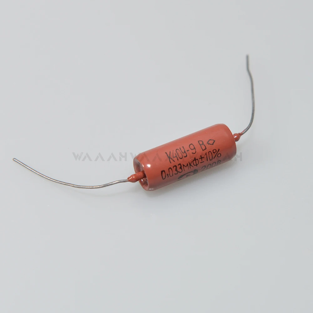 1pcs K40Y-9 0.033uf 0.047uf 0.01uf 0.001uf 200V Orosz hadi PIO capacitors Új Gitár alkatrészek