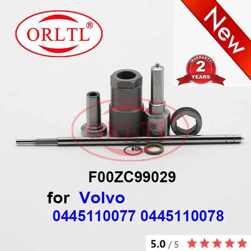 

for Volvo 0445110078 0445110077 Fuel Injector Repair Kit Injector Repair Rebuilt Nozzle Valve 0 445 110 078 0 445 110 077