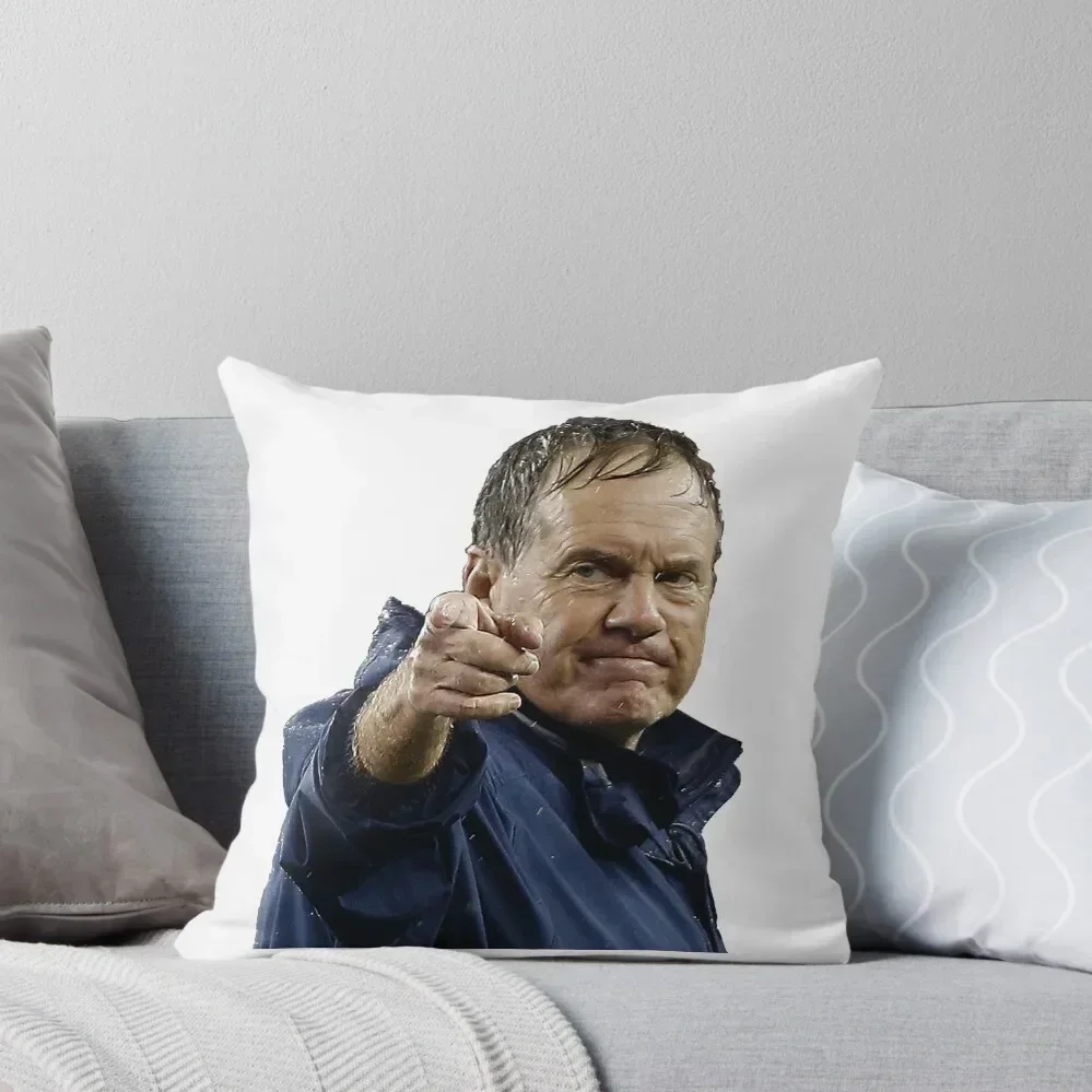 

Bill Belichick Throw Pillow Sofa Pillow Cover Rectangular Cushion Cover Decorative Cover For Living Room pillow