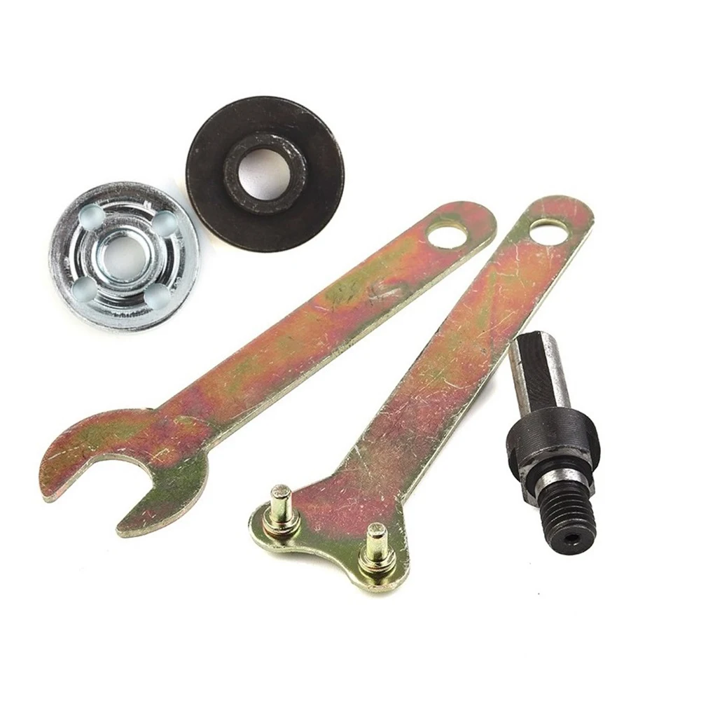 5 Pcs 10mm Electric Drill Conversion Angle Grinder Connecting Rod For Cutting Disc Polishing Wheel Metals Handle Holder Adapter
