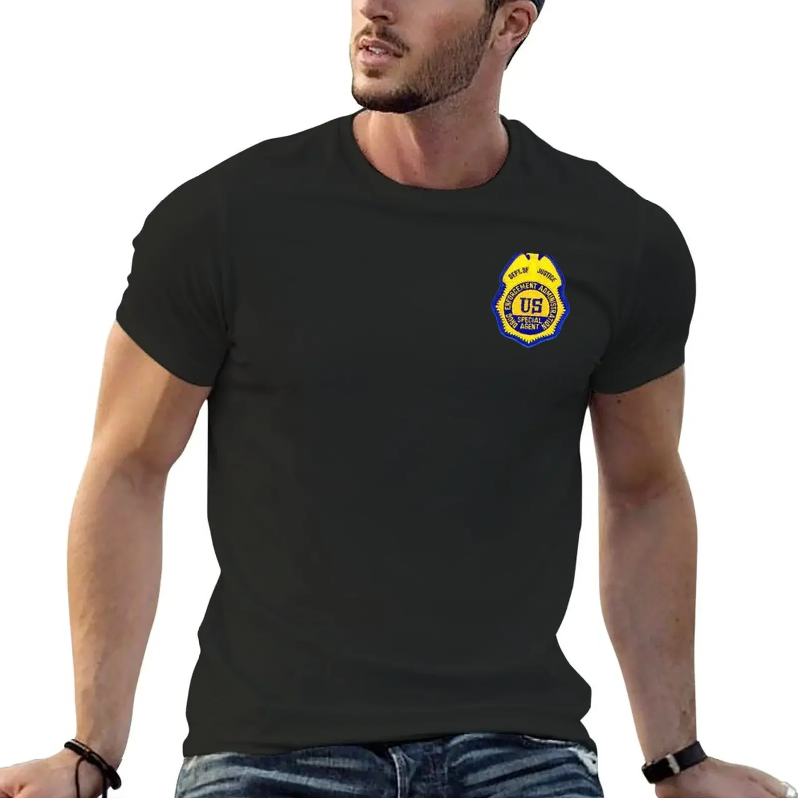 DEA Special Agent T-Shirt graphic shirts aesthetic clothes black t shirts for men