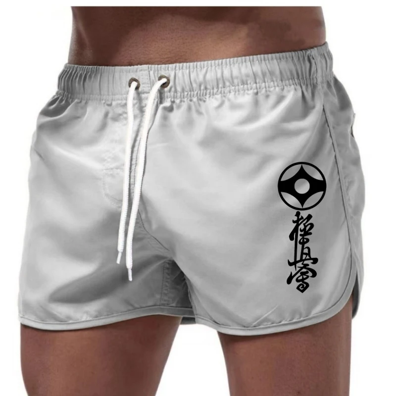 2026 Summer Kyokushin Karate Shorts Men Fast Drying Swim Shorts Breathable Net Fast Drying Surf Beach Japan Karate Pants Men'S