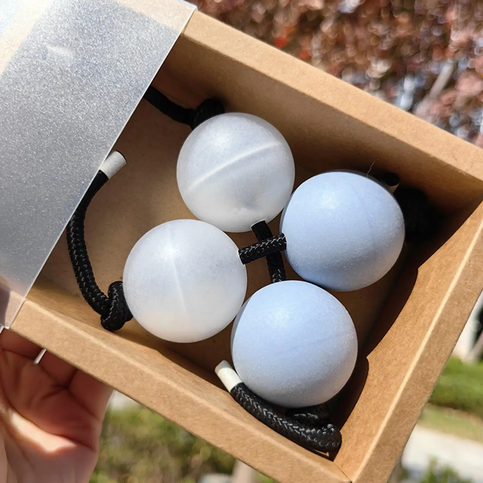 كرات إيقاعية 2 زوج سهلة اللعب أداة قرع مزدوجة القرع الهدايا كرات شاكر اليد لألعاب الحفلات الموسيقية حفلة المنزل KTV #5