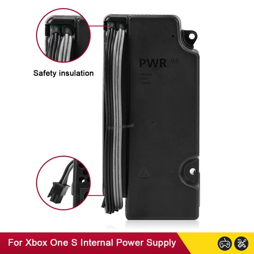 Imagen 2 del producto Nuevo para Xbox One S adaptador de corriente alterna de repuesto N15-120P1A para Xbox One Slim consola cargador fuente de alimentación N15-120P1A 100V-240V