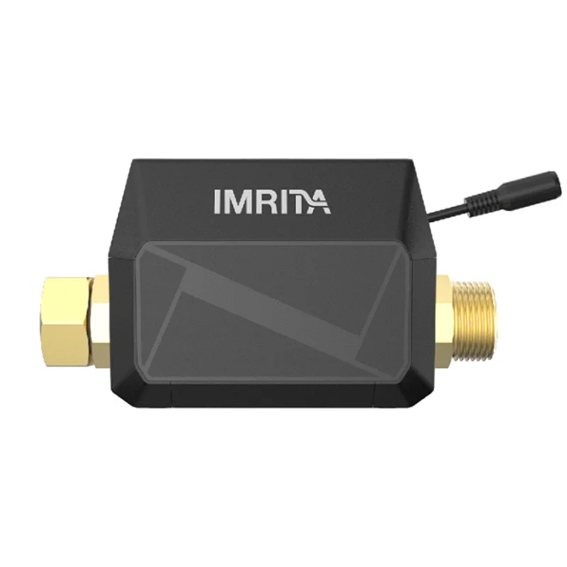 IMRITA Smart Automatic Sensor Water Flow Controller Valve with Liter display Water leak detector