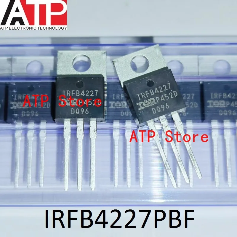 

50PCS/LOT 100% New Imported Original IRFB4227 IRFB4227PBF TO-220 FB4227 Transistors N-Channel 200V 65A MOSFET Tube