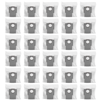 -ABPO 30Pcs Dust Bag Replacement Accessories For Roborock T8, G10S, Q7 MAX, Q7 Max+, S7 MAXV Ultra Robotic Vacuum Cleaner
