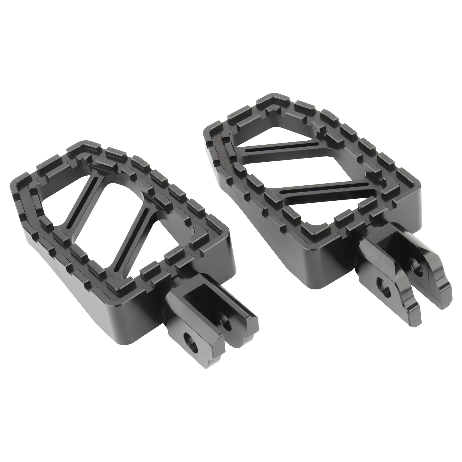 Riot Front Foot Pegs MX Pedals Footrests For Harley Softail Deluxe Fat Boy Street Bob Fat Bob Slim Low Rider S FXBB FLSB Bobber