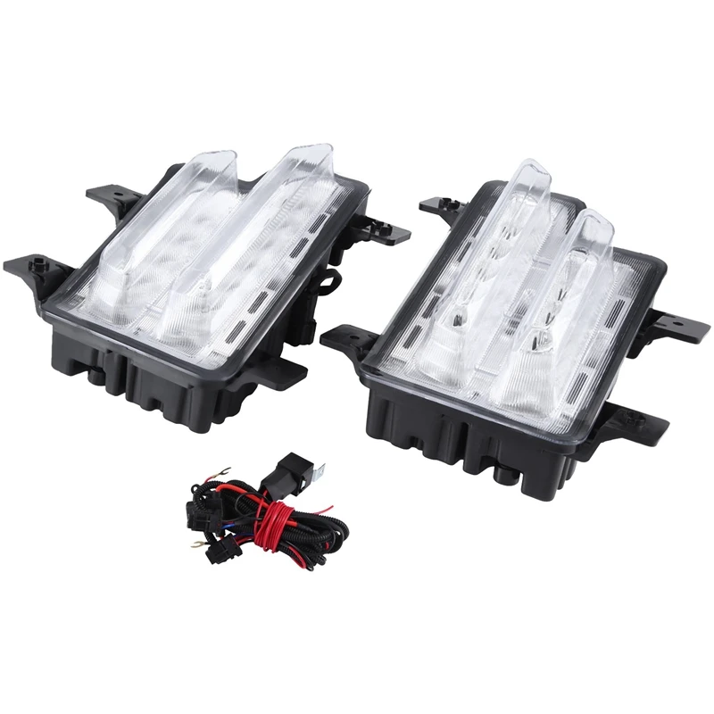 Car Daytime Running Lamp Assembly LED DRL Front Driving Siganl Light For Chery Tiggo 5X/7 2020 Parts 605000268AA