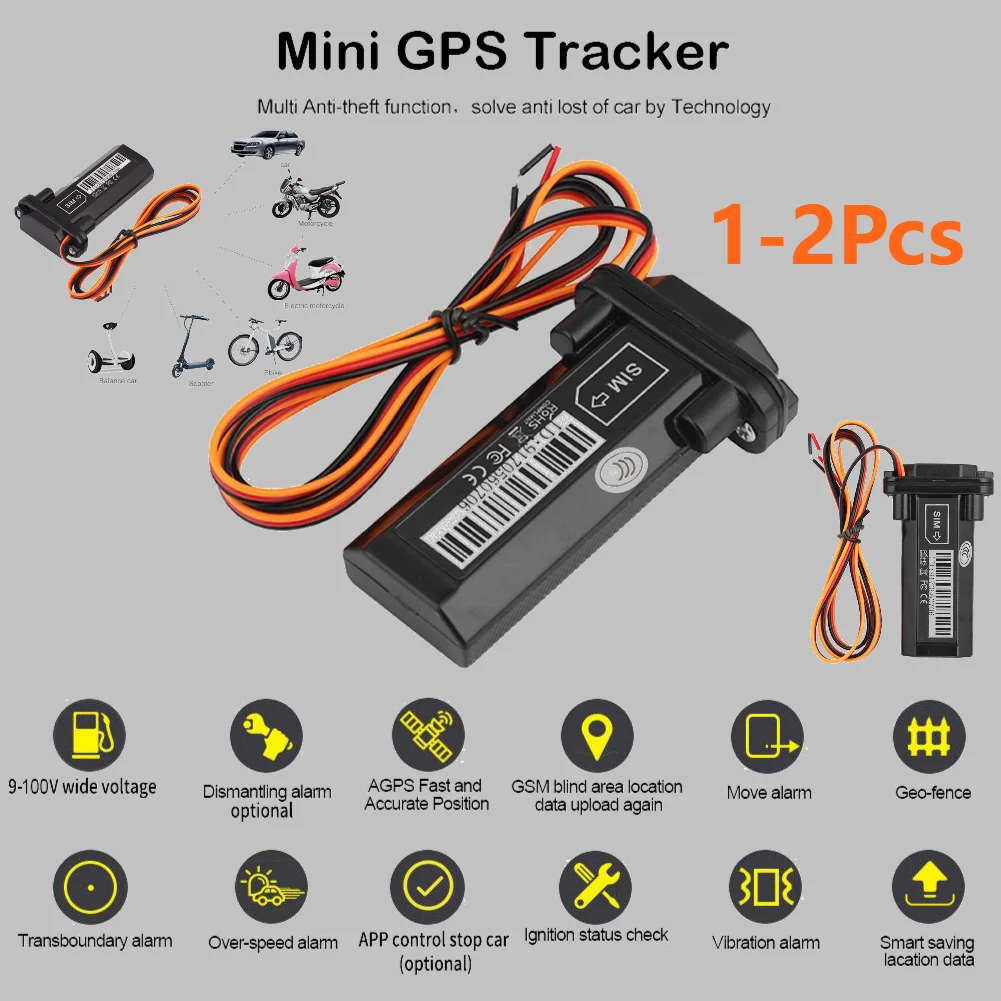GPS Best Tracker ST-901 Vehicle Tracking Device Waterproof Moto Car GSM GPRS AGPS Locator with Real Time Tracking ACC Detection