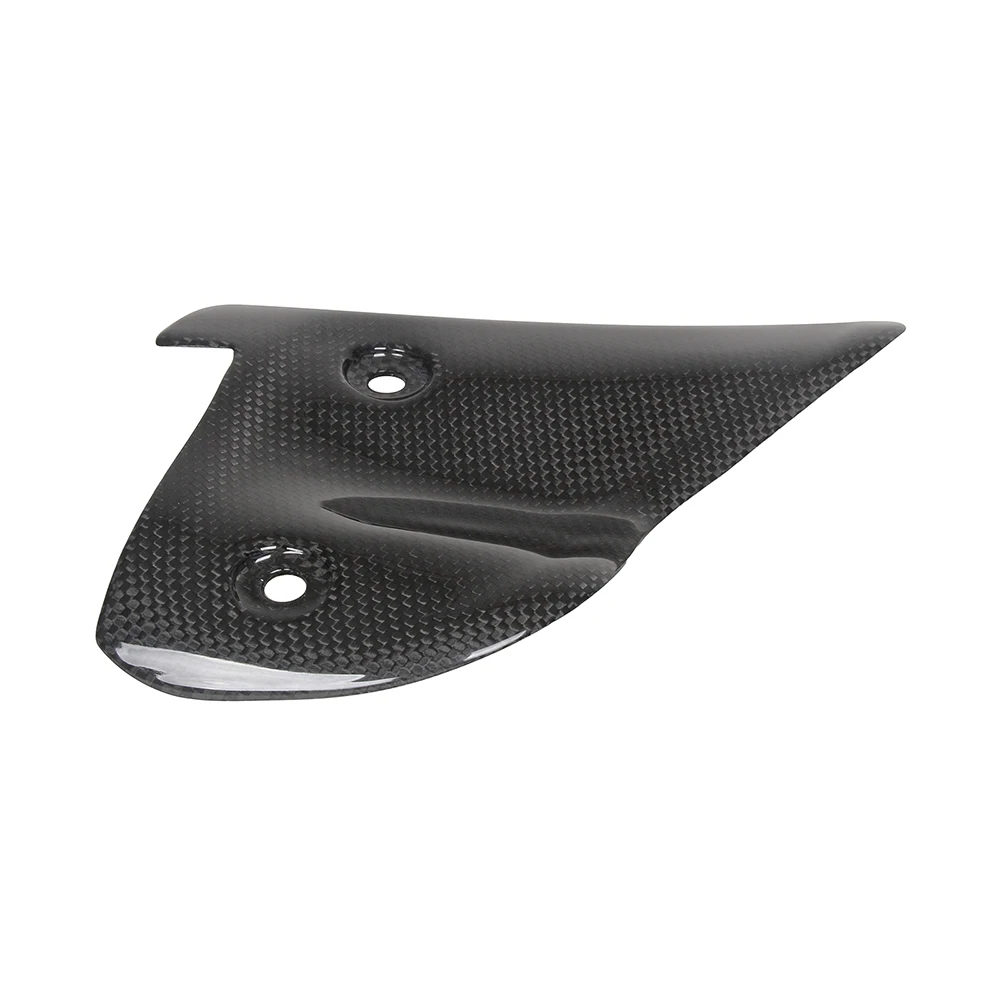 오토바이 탄소 섬유 배기 커버, 머플러 페어링 가드, 두카티 848 1098, 70mm