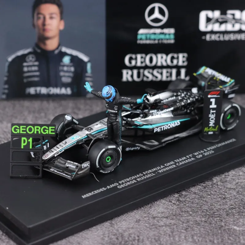 1: 64 2025  63#  Canadian  Championship  Alloy Car Model Die-Cast Static Car Model Creative Decoration Item Holiday Gift