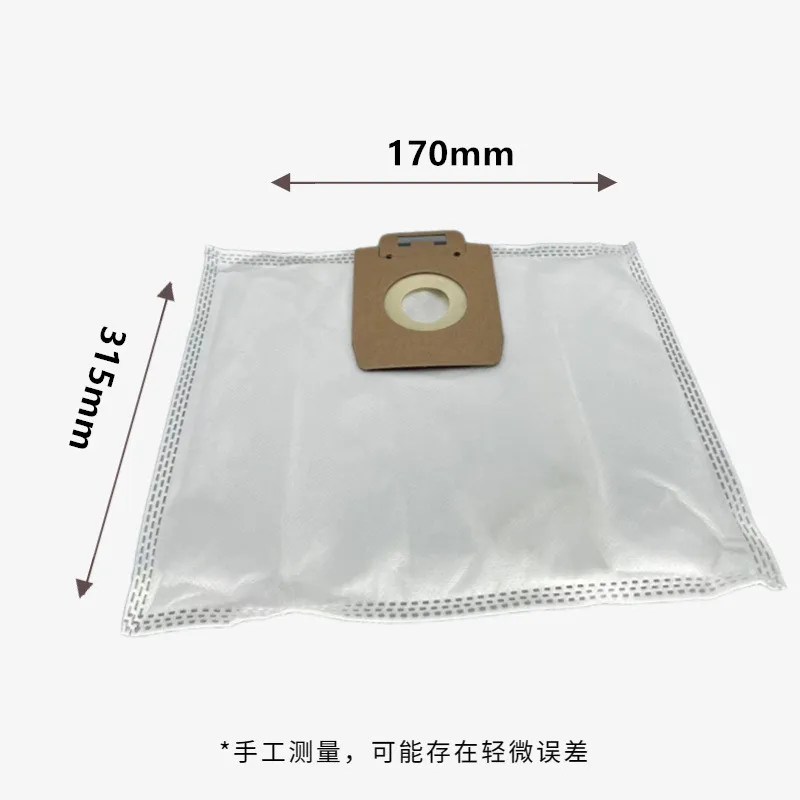 Ricambio pezzo di ricambio sacchetto filtro per Nilfisk Power P10 P20 P40 Series 107407639/128389187 accessorio per sacchetto della polvere per aspirapolvere