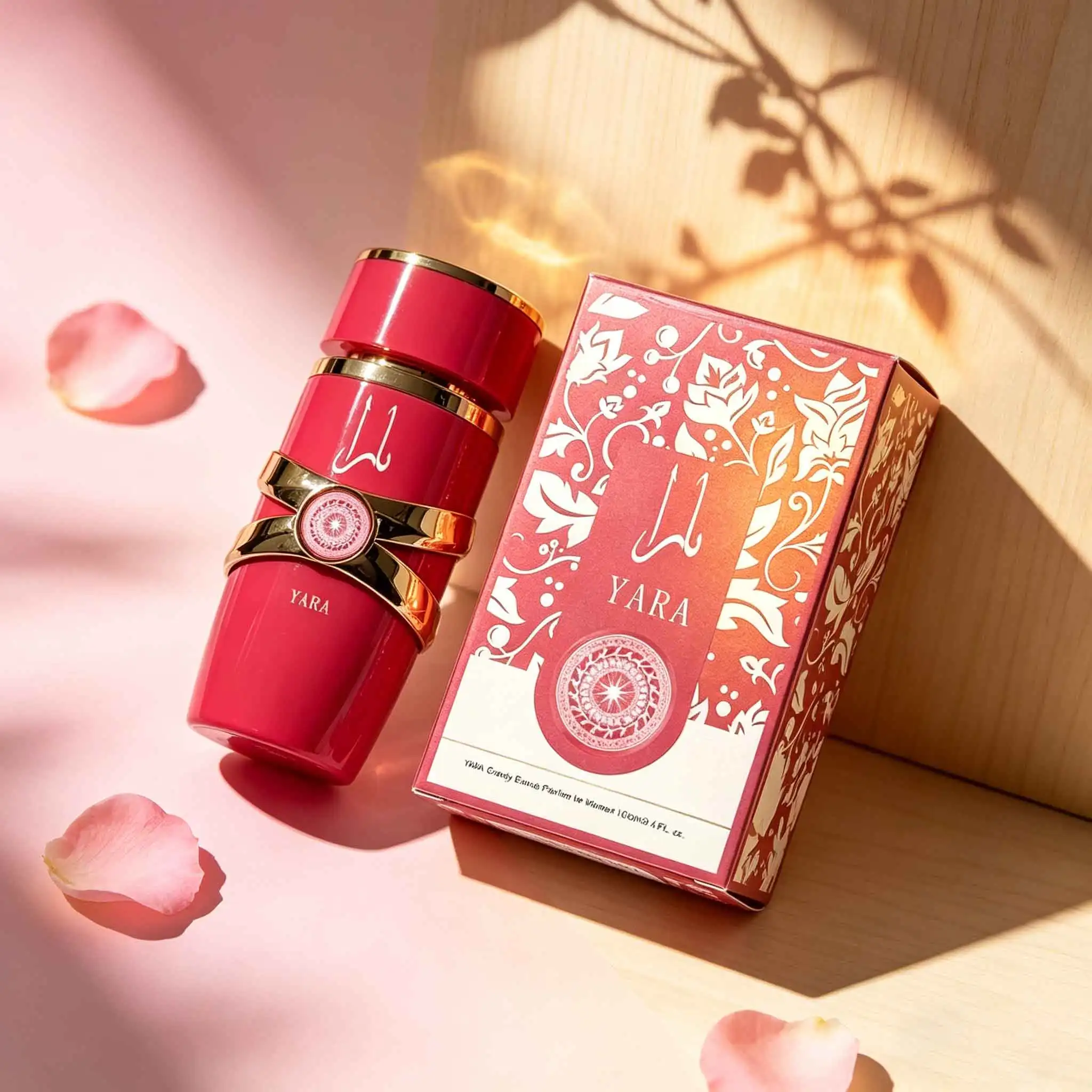 Yara Middle East Perfume, Rose Red Bottle with Delicate Atmosphere, Gentle and Provocative, Suitable for Daily Commuting and Dating view 2