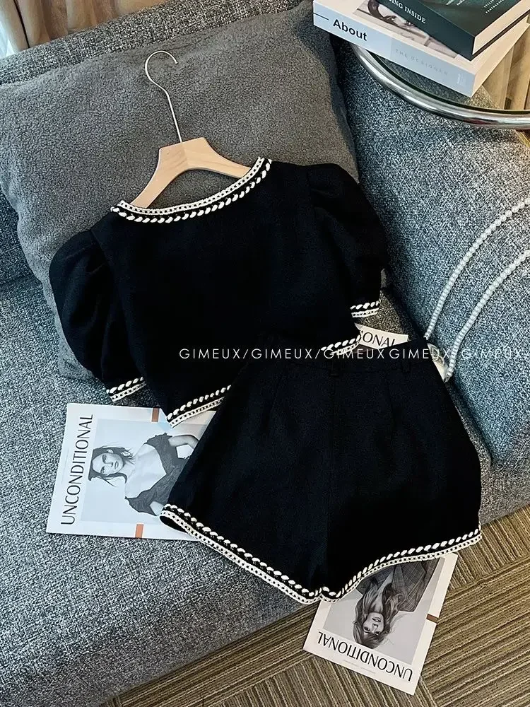 2024 summer  baby girls clothes set short tops+shorts 2pcs kids girl clothing suit 3-12 years children outfits kinder kleidung