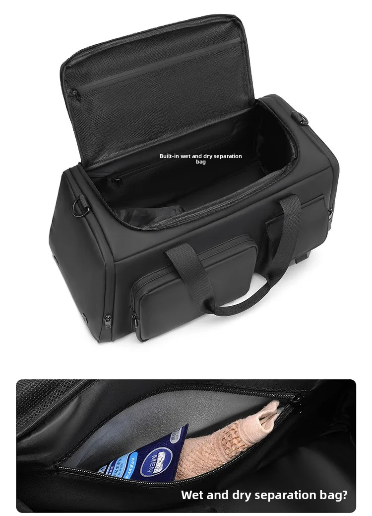 New Travel Bags: Fashionable Water-resistant Handbag, Portable Large-capacity Travel Bag, Multi-functional Outdoor Crossbody Bag