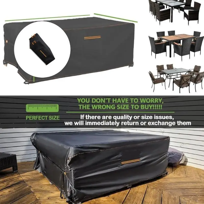 

Устойчивая к атмосферу садовой мебели защиты водонепроницаемые оксфордские тканевые мебель