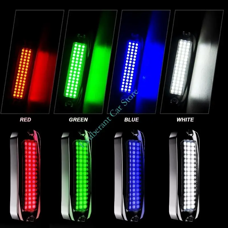 10 to 30V High Brightness Energy Saving 48 LEDs Light Waterproof IP68 Stainless 316 Long Life for Boats
