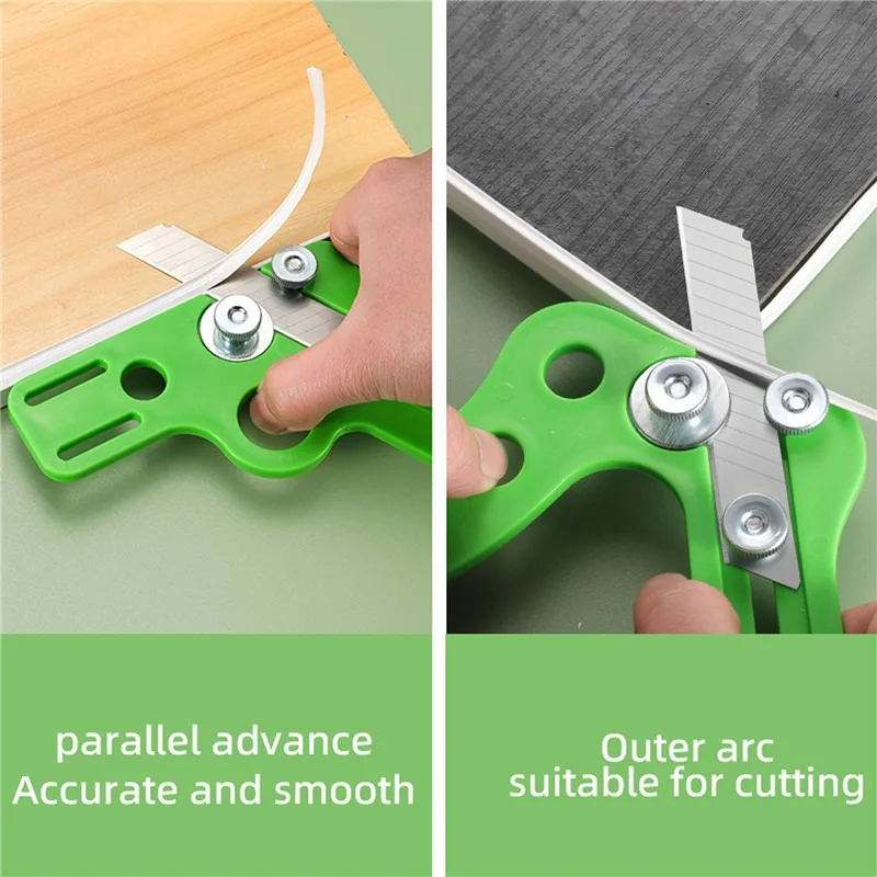 Edge Trimmer Knife New Paint Board Trimming Artifact Woodworking Manual Edge Scraper Pvc Strip Gypsum Board Scraping Hand Tools