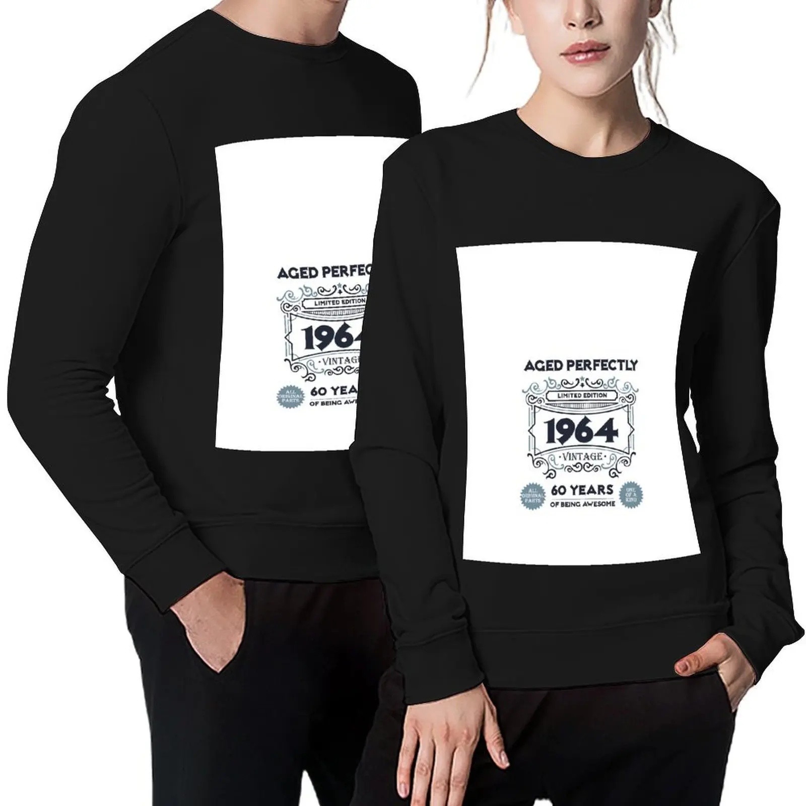 

Legend Aged Perfectly Born in December 1964 Limited Edition, 60th Birthday Gift 60 years of Being Awesome Vintage Turni Pullover