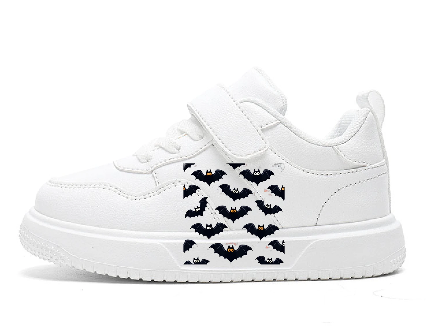 

Children Sneaker Boys Casual Shoes White Leather Flat Student Walking Shoes Non-slip Girl Lightweight Sports Tennis Footwear