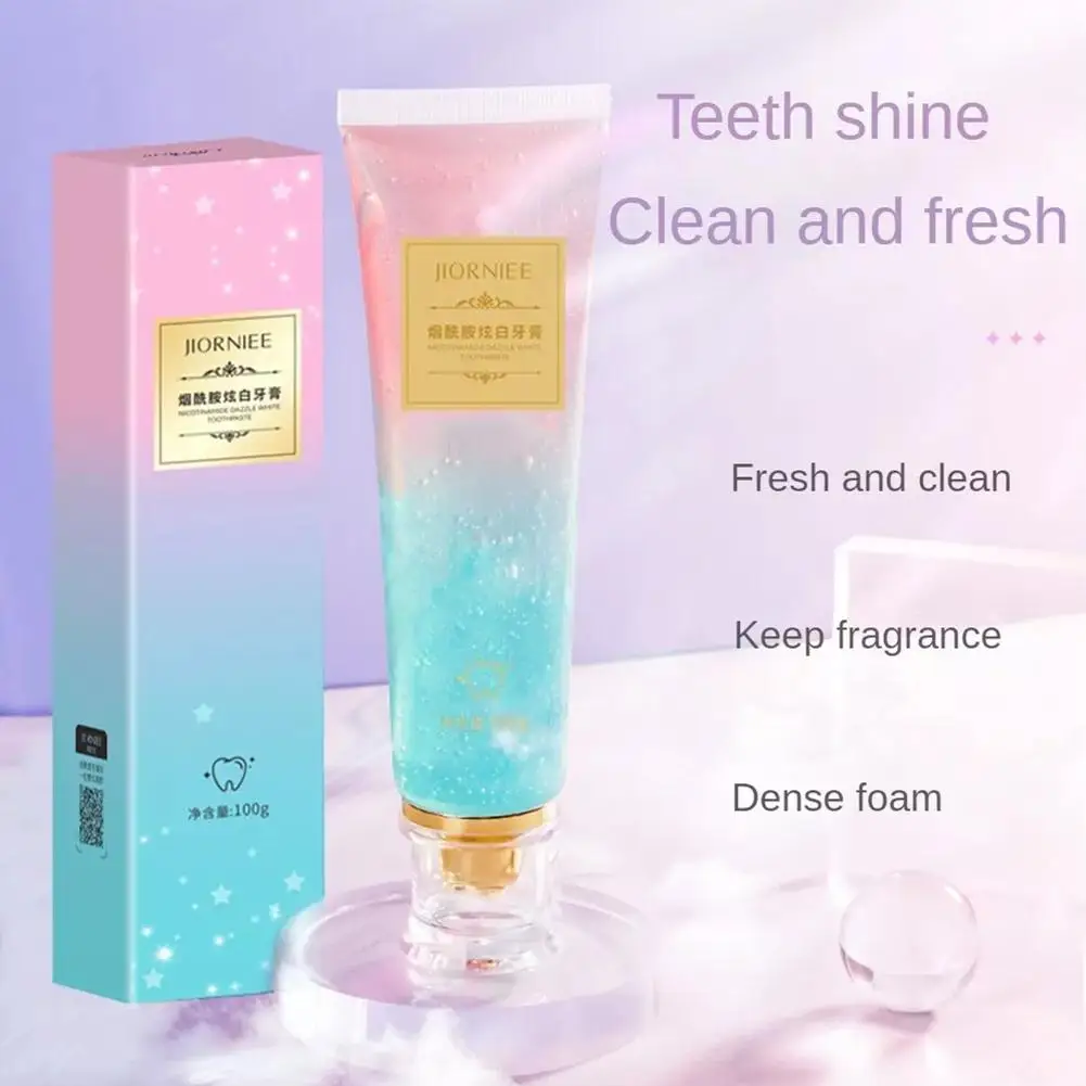 Sensitive Niacinamide Whitening Toothpaste Oral Cleaning Care 100g Brighten Breath Toothpaste Toothpaste Teeth Refreshing A0f5