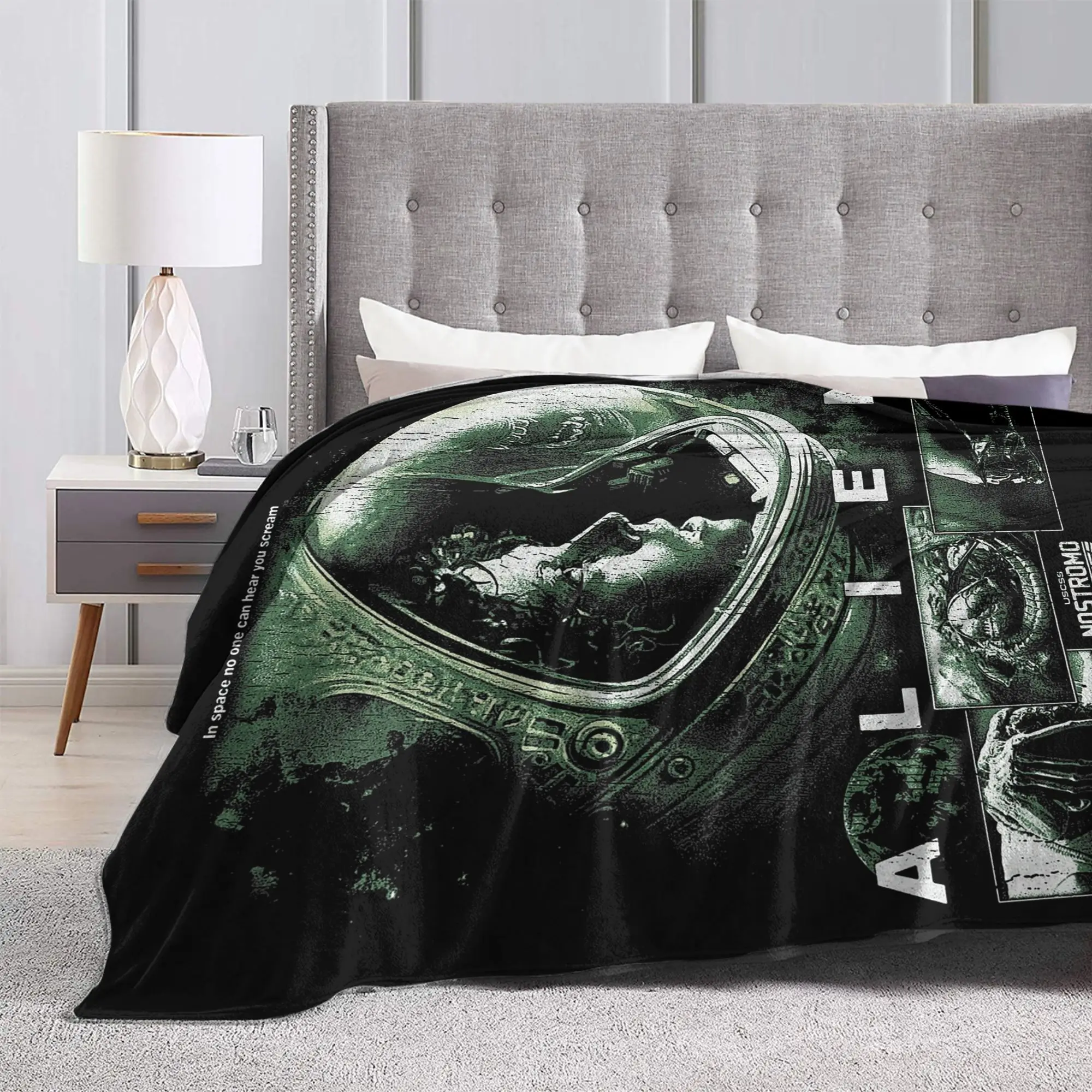 الغريبة فيلم نوسترومو بطانية الصوف الخريف/الشتاء متعددة الوظائف لينة رمي بطانية للفراش في الهواء الطلق أفخم رقيقة لحاف #4