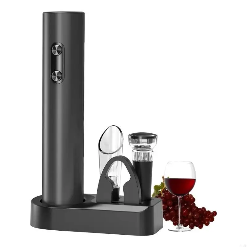 808F効率的な電気コルクスリューセットワイン愛好家のためのプラスチックテクスチャ