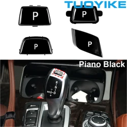 Car Gear Shift Lever Auto P Parking Button Piano Black For BMW 3 5 7 X3 X4 X5 X6 Series E90 F30 F10 F01 F25 F26 E70 F15 F16 G30