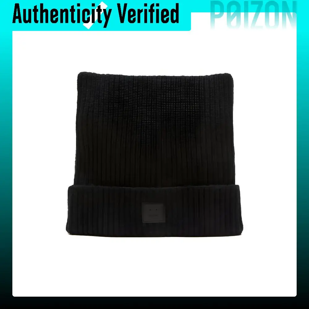 Acne Studios Wool Beanies Unisex Black C40426-900