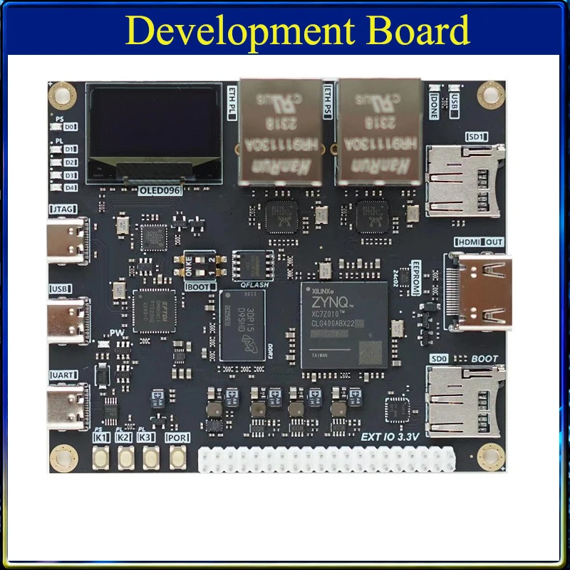 

Новое обновление макетной платы Xilinx ZYNQ7000 XC7Z010 XC7Z020 с программатором Xilinx USB HDMI Gigabit Ethernet Поддержка PYNQ