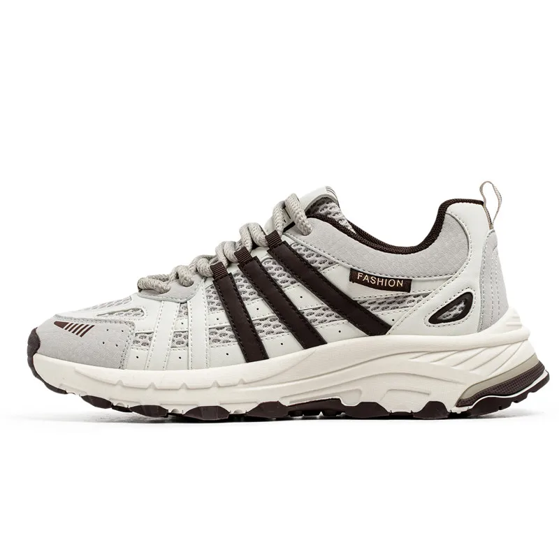 

Men's motorcycle shoes, thick soled breathable dad shoes, sports and casual shoes, men's shoes