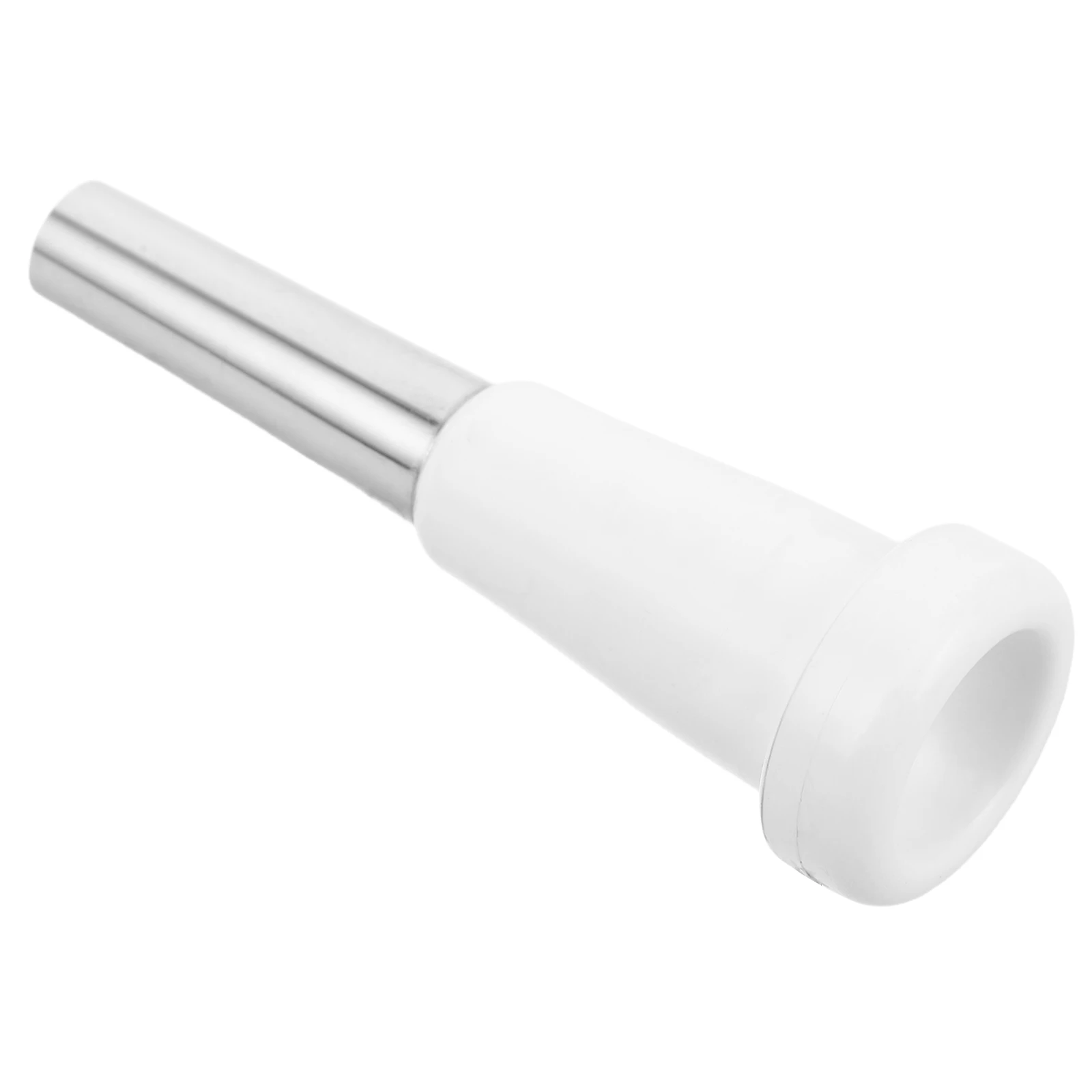 

Trumpet Mouthpiece ABS Metal Small Effortless Beginner Trumpet Parts White Portable Instrument Accessories Brass Parts