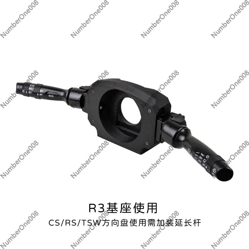 X66A-PC Simracing Steering Wheel Turn Signal Wiper Retrofit Kit Compatible with MOZA R3 R5 R9 R12 Game Controller