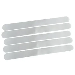 5Pcs/1PCTransparent Tennis Racket Paddle Head Protection Tape Reduce Friction Sticker TPU Protection Tape Sports Parts