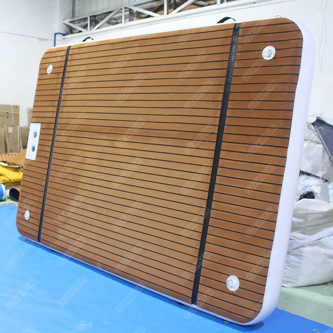 

Inflatable Floating Platform Swimming Water Island Jet Ski Dock Mat DWF Material inflatable dock