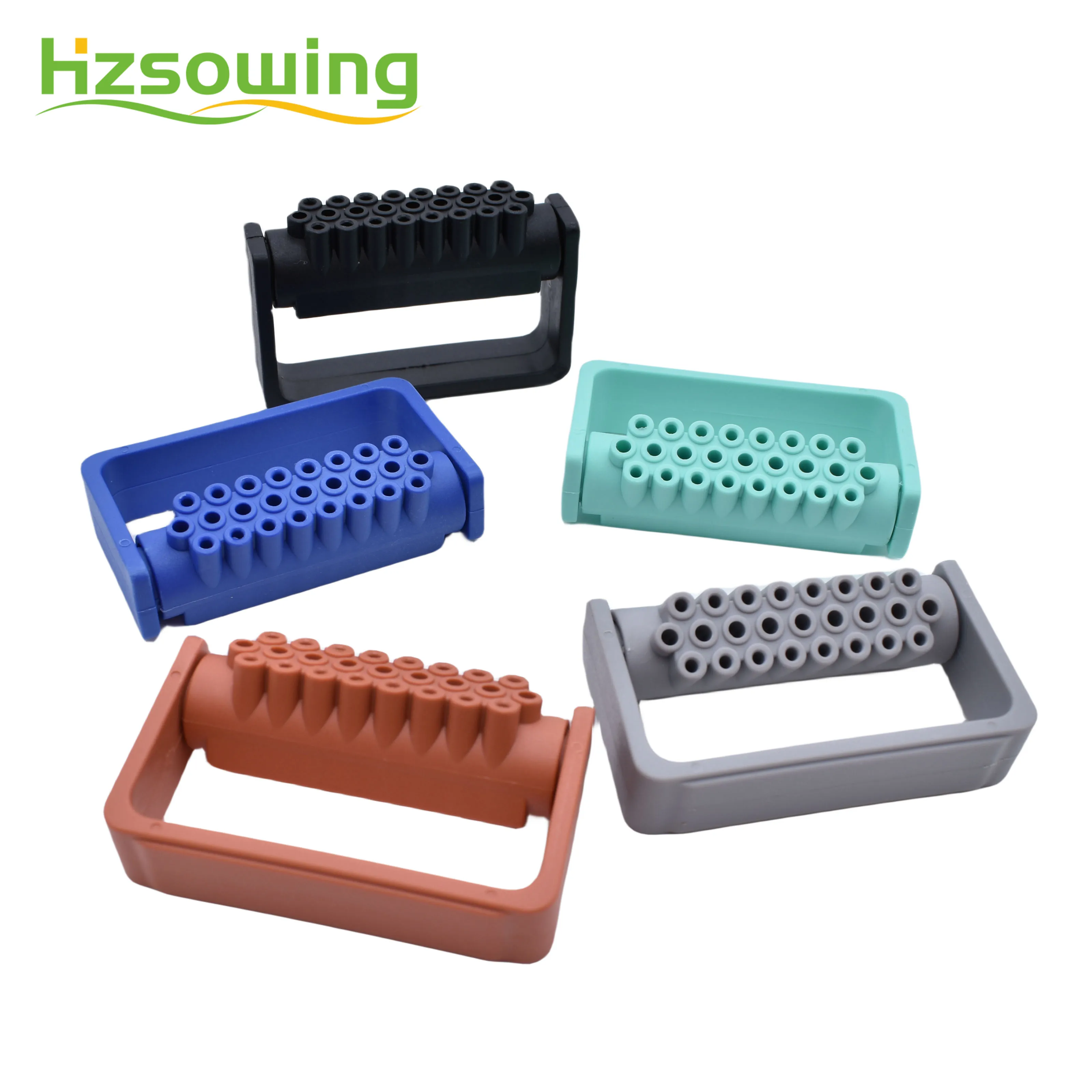 Dental Bur Holder High Speed Diamond Burs Drills Sterilizer Case Box for Dentist Lab Tools Supplies