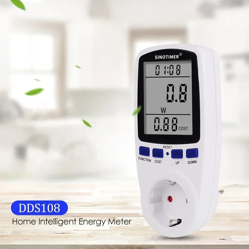 Household Socket Meter Electric Meter The In Metering Meter Power Wattmeter Consumption Smart Power Billing Energy