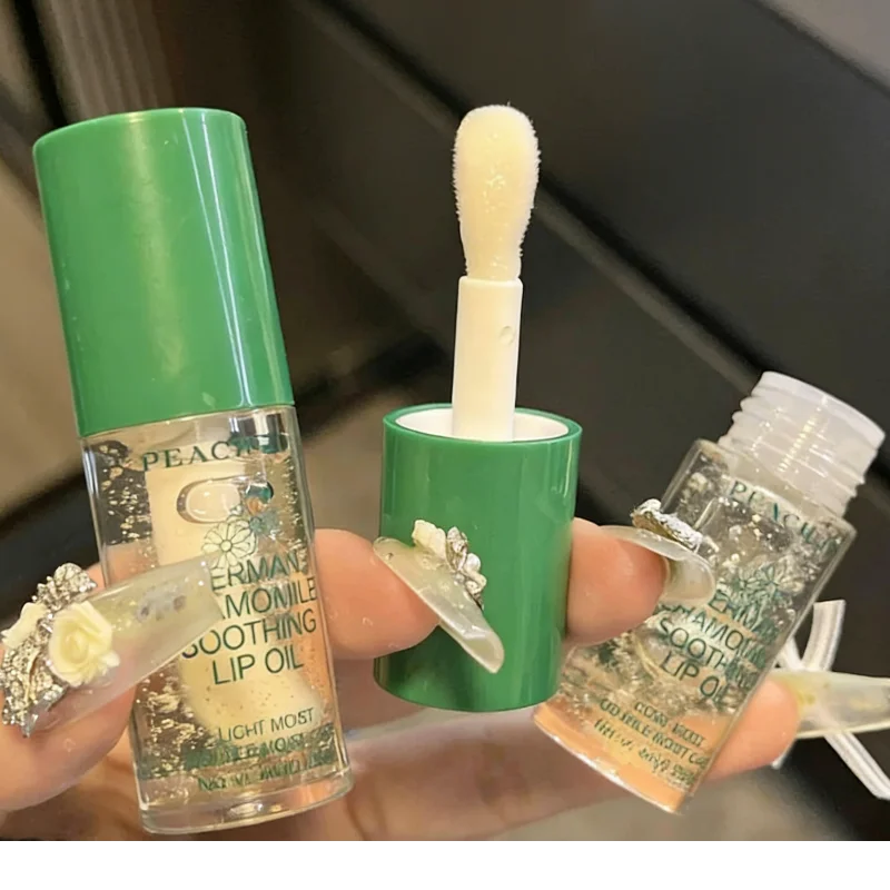 Esencia Labial de Manzanilla con Miel, Sérum Hidratante para Labios, Hidratación Duradera, Reduce las Líneas de los Labios, Nutre y Repara, Crema Esencial para el Cuidado de la Piel de los Labios