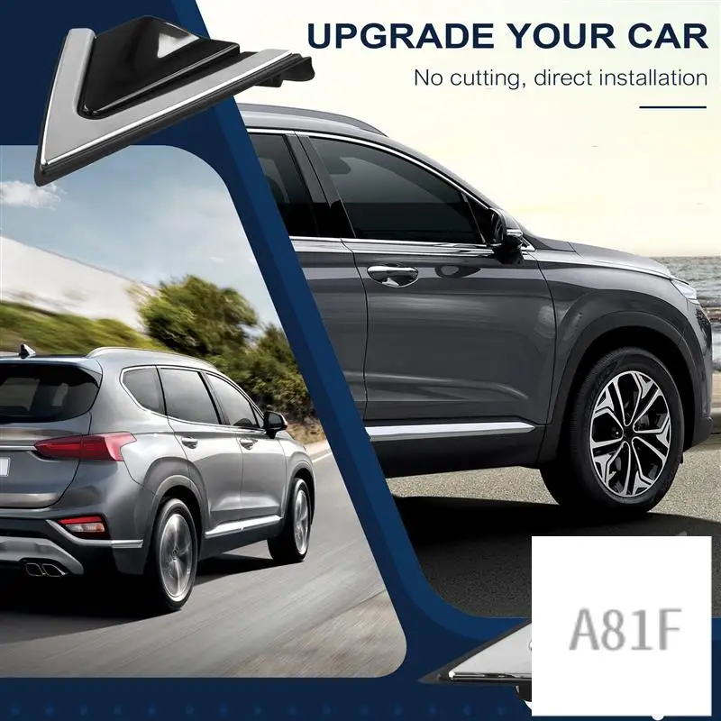 

1 Pair Car Left + Right Fender Pillar Molding For HYUNDAI SANTA FE 2013-2019 86180-2W000 86190-2W000