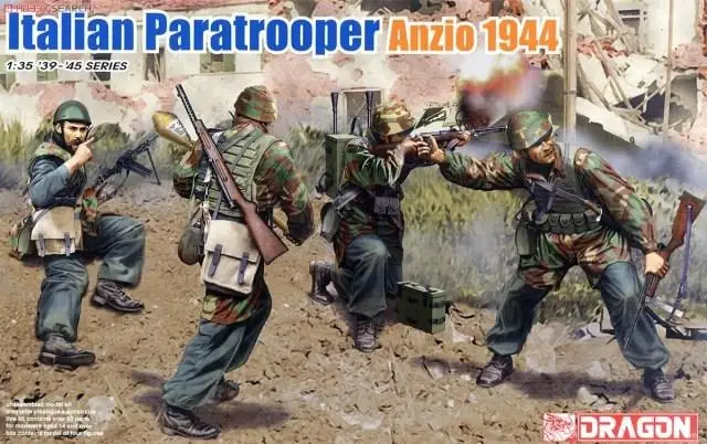 

DRAGON 1/35 6741 Italian Paratroopers Anzio 1944