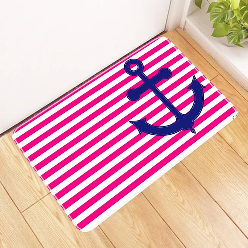 Anchor Living Room Mat Doormat Entrance Door Rug Carpets Aesthetic Room Decoration Modern Home Decoration Rugs Floor Mats Carpet