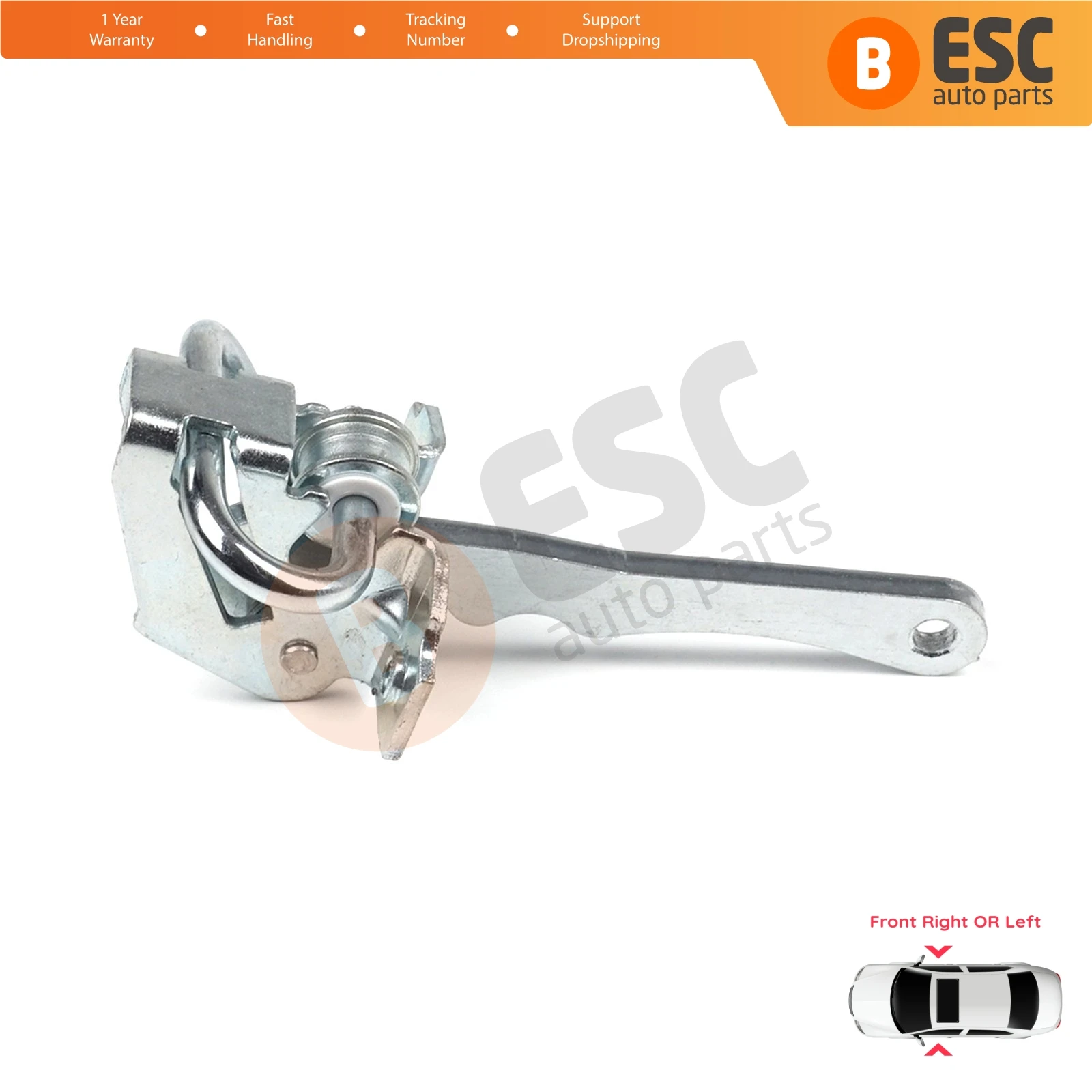 EDP704 Front Left OR Right Door Hinge Stop Check Strap Limiter 46782841 for Fiat Bravo Brava 182 Marea 185 MK1