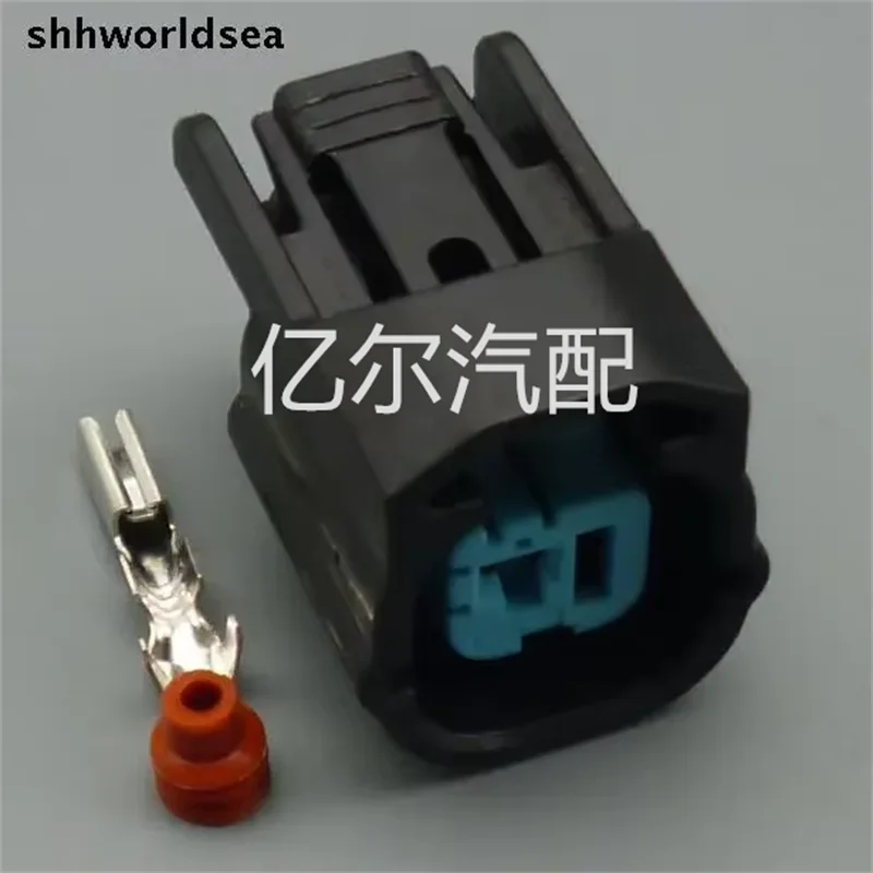 shhworldsea 1 Pin 2.0MM  Female car waterpoof plug  auto Knock Sensor Horn Automotive Connector For Honda HD K Series 6189-0591