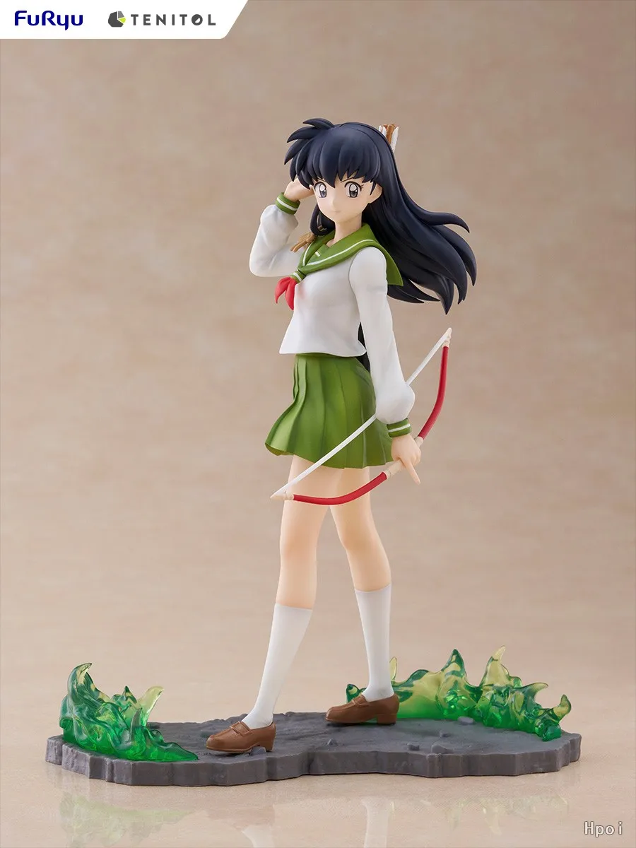 【FS】FuRyu TENITOL Inuyasha Higurashi Kagome Figure Model Gift Collection view 3
