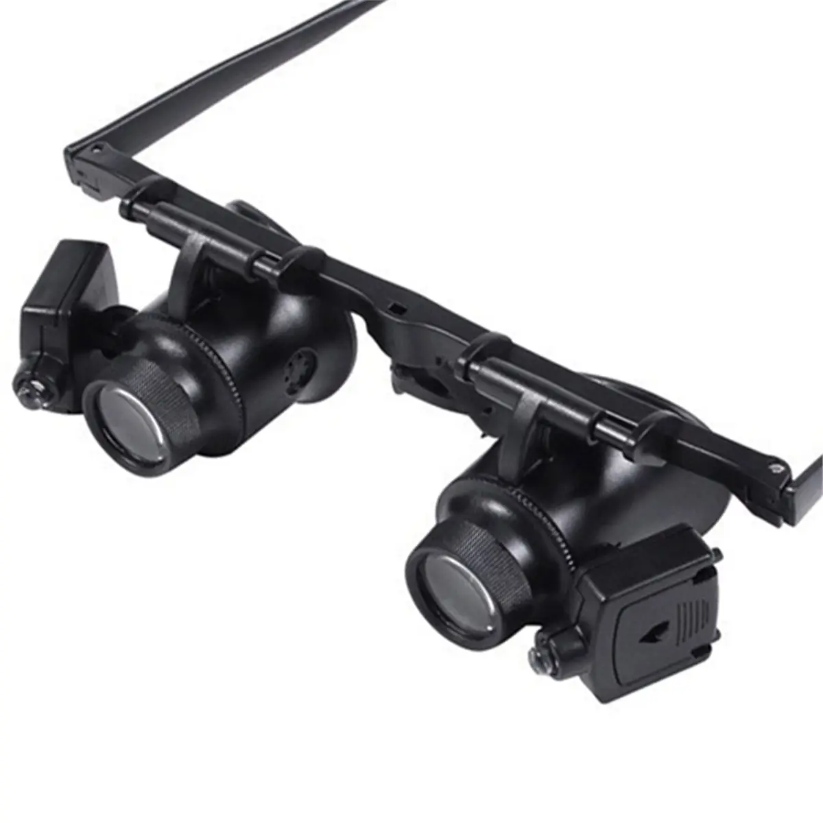 Best of 2026 25x Eyewear Loupe Repair Hand Magnifying LED Magnifying Headband Head Wearing Magnifying Glasses Loupes for Reading