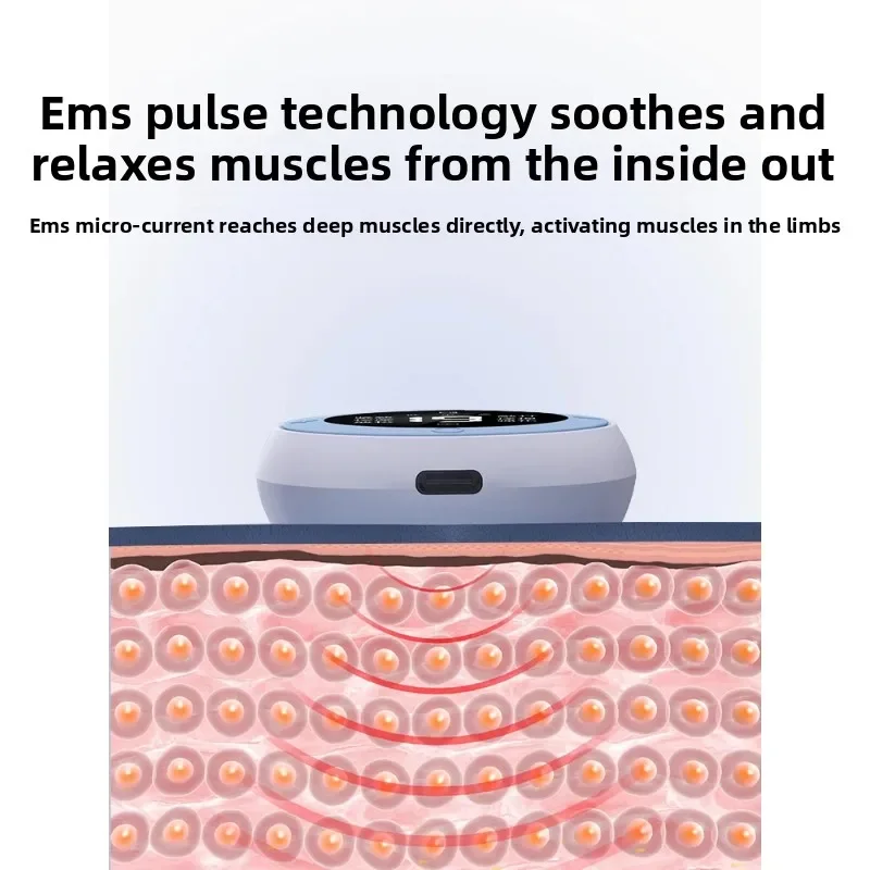 Portable EMS Microcurrent Arm Slimming Device, Vibration Swing Massager for Arm Thigh Fat Removal Shaper