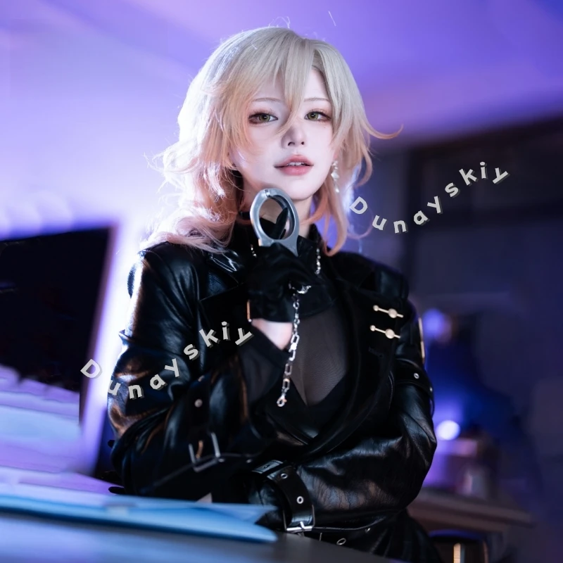 Honkai: Star Rail Kusabi Xiu Ye Cosplay Costume Abnormal Defense Unit Sheriff L…