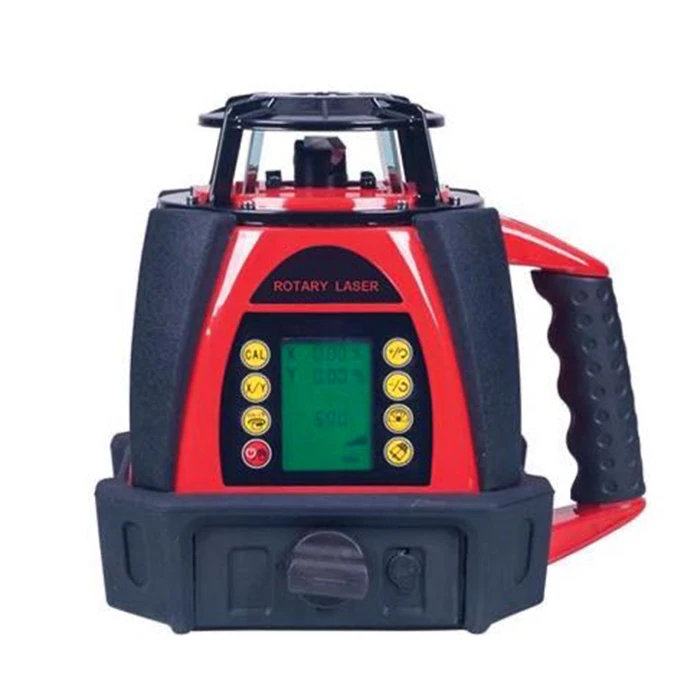 Cheap and Qualified Rotary Laser Level with LCD for Agriculture Red Beam Self-ing 360   Land  Transmitter